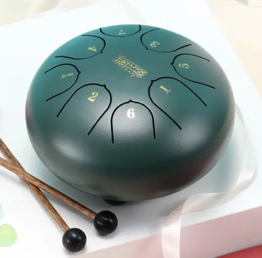 Steel Tongue Drum - 6 Inch 8 Notes G Tune